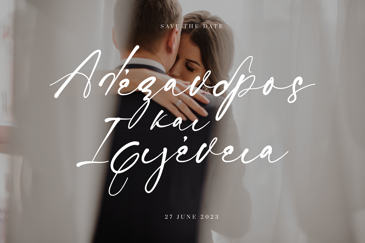 Summer Vacations Calligraphy Font, a Script Font by George Bourle (Photo 3 of 12)