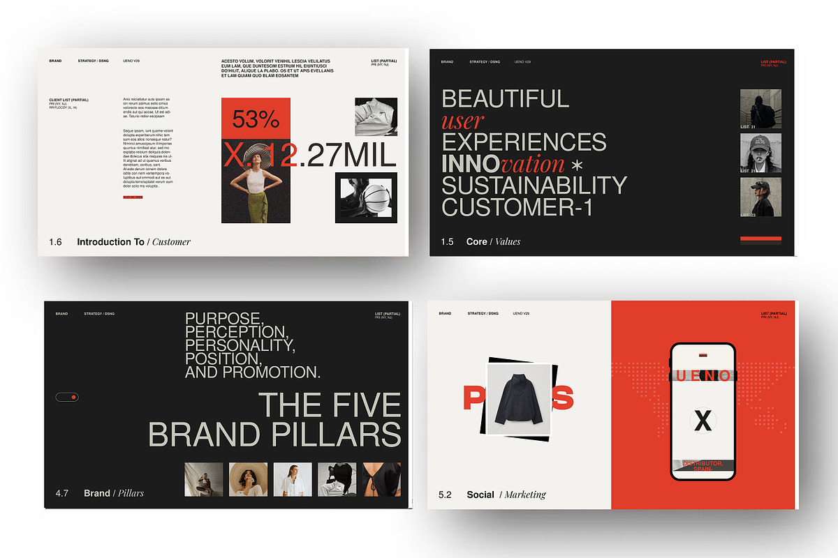 Brand Strategy Template, a Presentation Template by Studio Elevate (Photo 7 of 11)