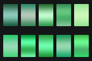 Tsavorite Color Gradients