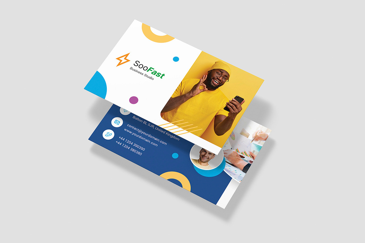 Business Card for Designer, a Business Card Template by artbart (Photo 2 of 6)