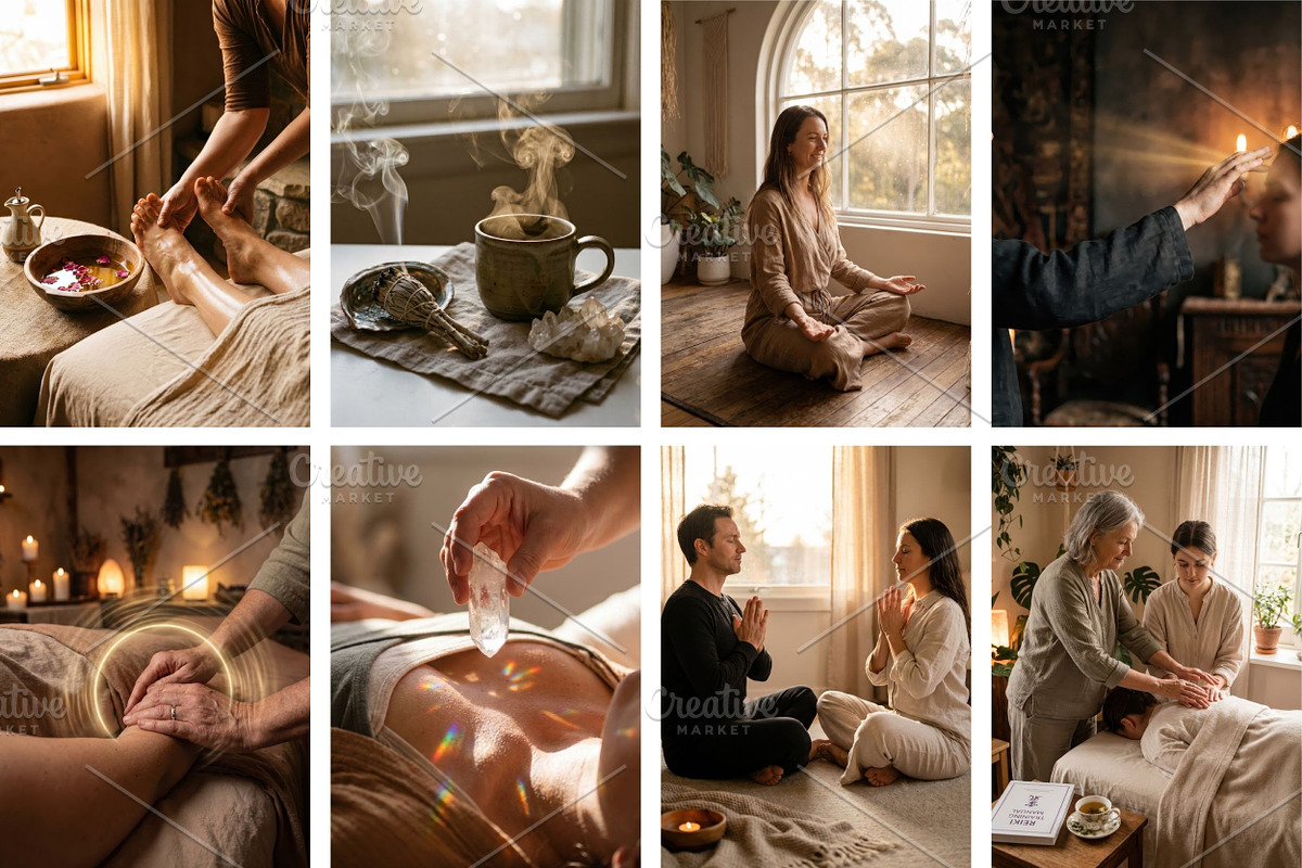 60 Reiki Healing Stock Images, a Health & Medical Photo by Selenique Studio (Photo 9 of 9)