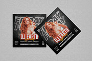 DJ Party Flyer Template, a Flyer Template by creative-mint (Thumbnail 4 of 4)