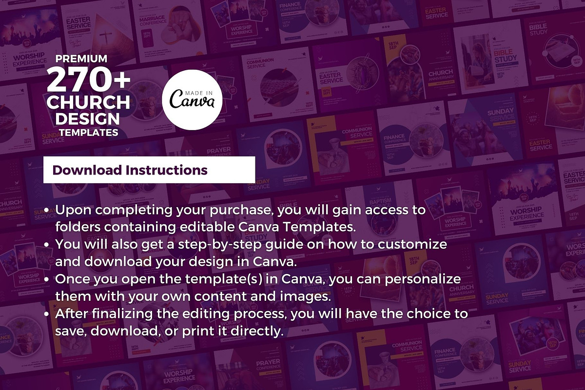 270+ Premium Church Flyer Bundle, a Social Media Template by MK Creatives (Photo 12 of 12)