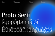 Proto Serif Font Family, a Serif Font by Bukva™ Type Foundry (Thumbnail 3 of 16)