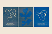 Birds & Fish - Hand Drawn Sea & Sky, a Decorative Illustration by Madeline ODonoghue Design (Thumbnail 9 of 9)
