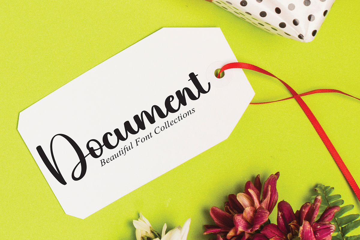Hibis | Script Font, a Script Font by Scratchones (Photo 6 of 8)