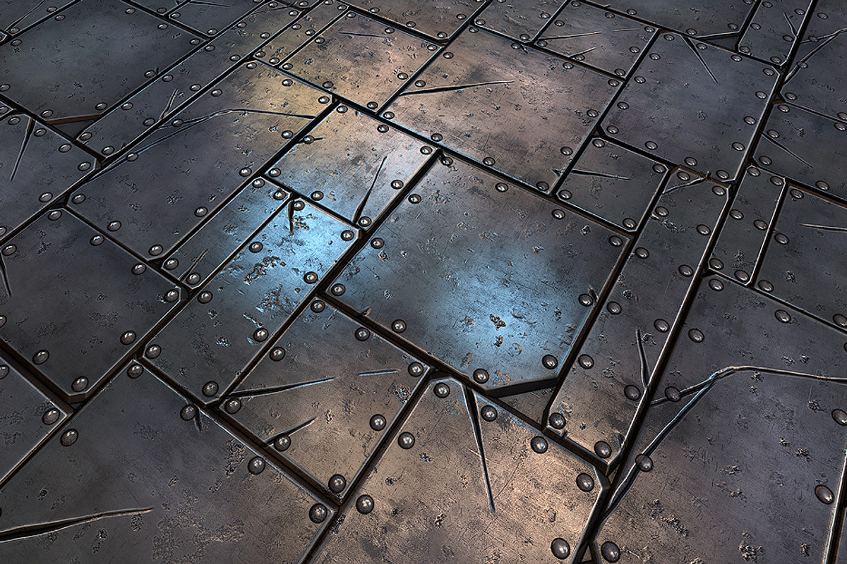 Metal Plate Tile 01, a Textures & Material 3D Model by Environment Design (Photo 1 of 3)