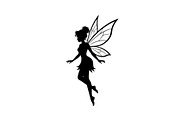 Magical Fairy Silhouette Bundle, an Illustration by jahid234 (Thumbnail 14 of 51)