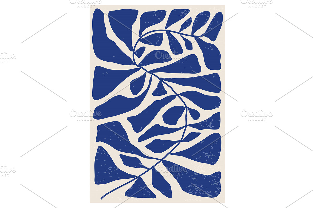 Minimalist poster with abstract art, an Illustration by C Design Studio
