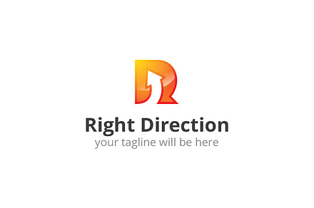 R Logo - Right Direction