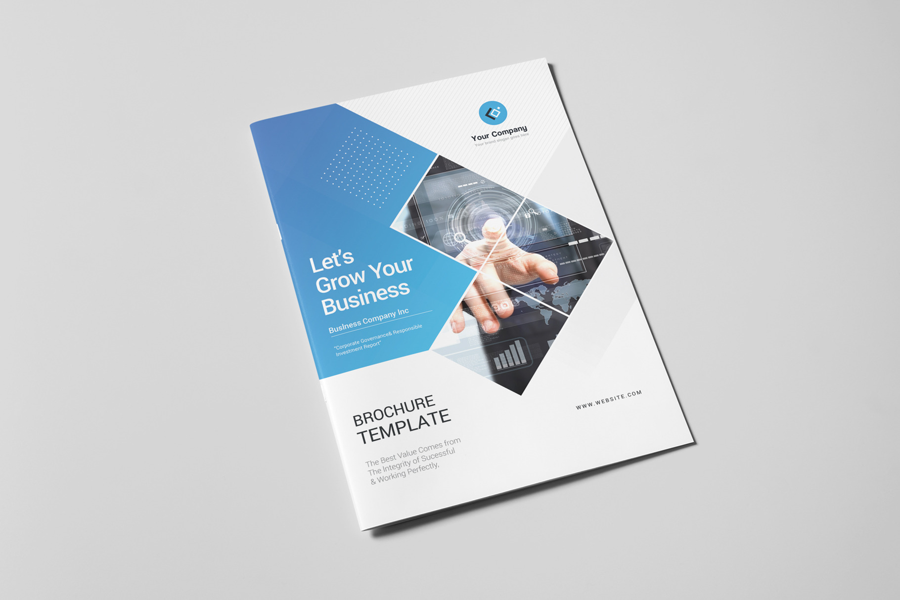 8 Pages Brochure Template, a Brochure Template by Brochure-Market