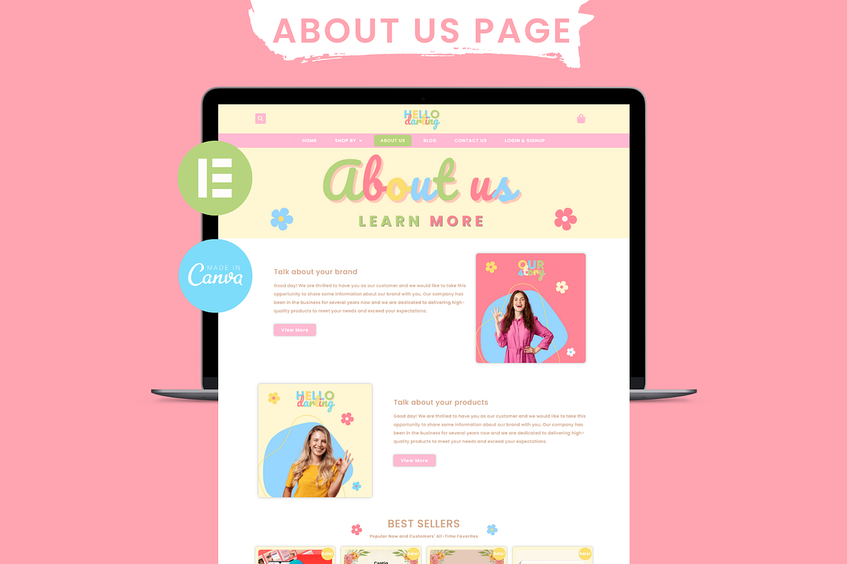 WordPress Templates Spring Colorful, a WordPress Template by Websiteboy (Photo 3 of 10)