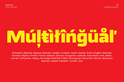 Dashford, a Sans Serif Font by Zafara Studios (Thumbnail 7 of 9)
