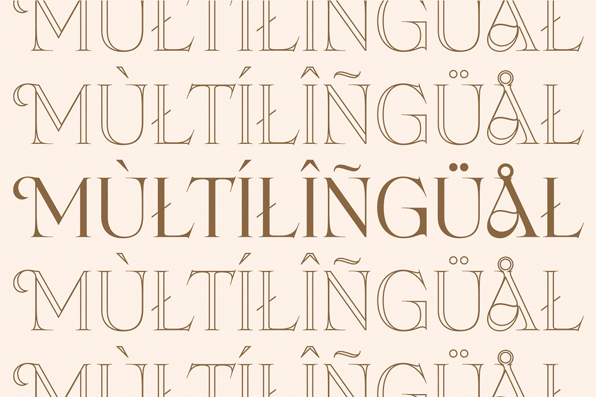 Vanemo Modern Serif Typeface, a Font by Shiningtown Creative (Photo 14 of 15)