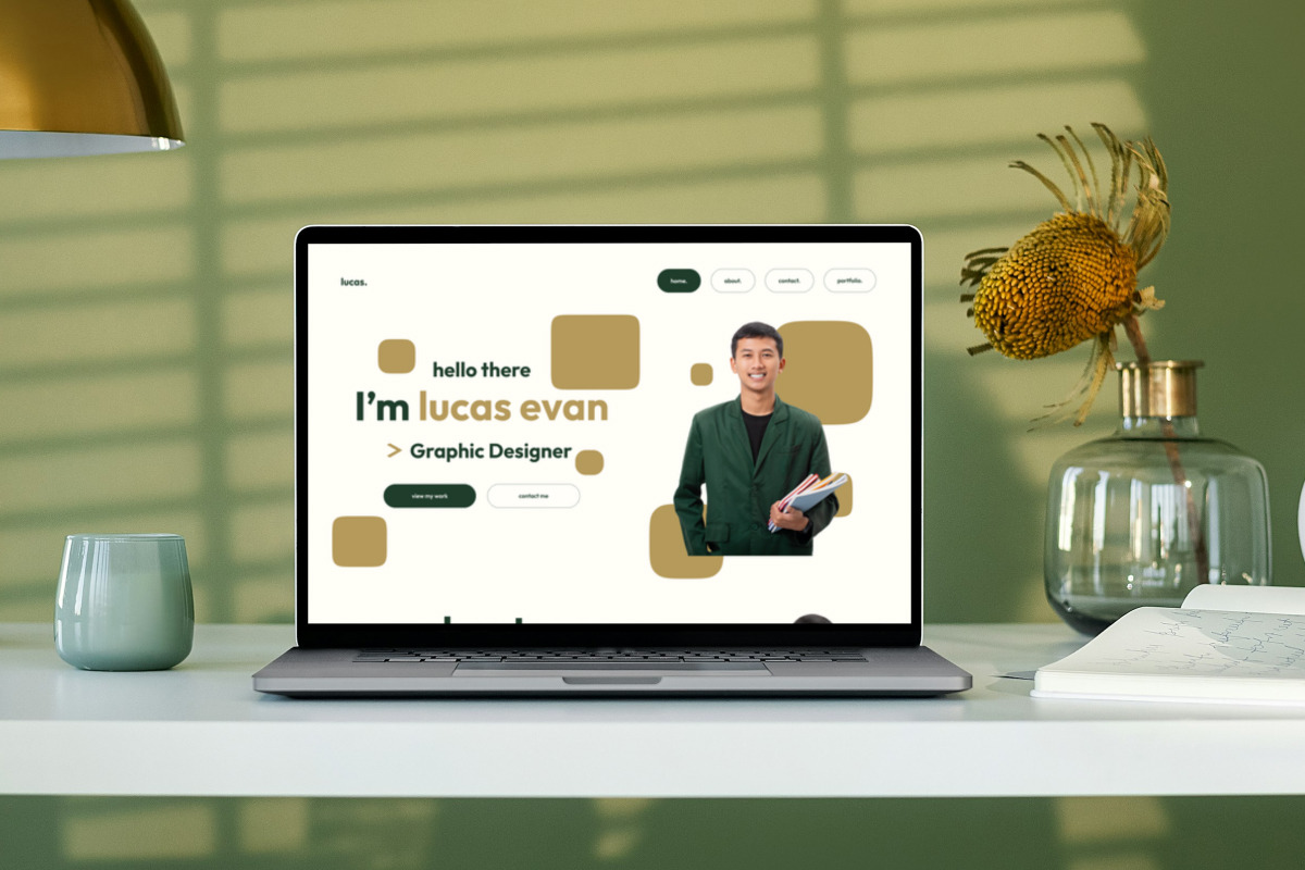 Lucas - Student Portfolio Landing, a Landing Page Template by productype1 (Photo 5 of 5)