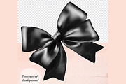 56 Black Satin Bows and Ribbons PNG, an Object Graphic by ThingsbyLary (Thumbnail 3 of 10)