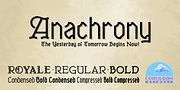 Anachrony, a Blackletter Font by Cerulean Stimuli (Thumbnail 1 of 10)