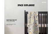 Space kids astronaut nursery pattern, a Pattern Graphic by Milatoo (Thumbnail 3 of 4)