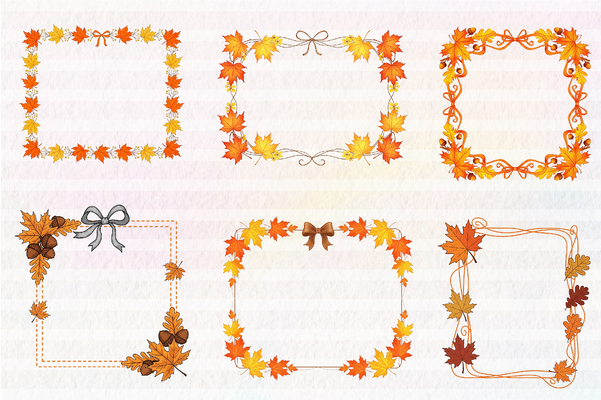 Coquette Fall Autumn Halloween Frame, an Illustration by CreationArt (Photo 1 of 5)