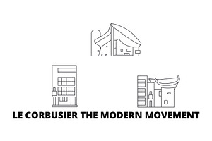 France, Le Corbusier Modern Movement