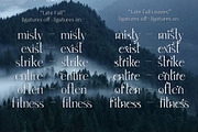 Late Fall - floral font duo, a Serif Font by Innire (Thumbnail 10 of 12)