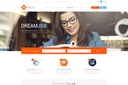YouJob - Job Portal (HTML+PSD), a HTML Template by KulStudio (Thumbnail 1 of 5)