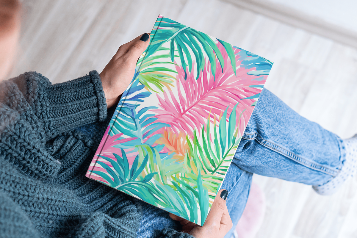 Tropical Leaves Pattern, a Pattern Graphic by Paper & Pattern Studio (Photo 4 of 8)