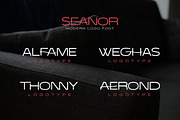 Seanor - Modern Logo Font, a Sans Serif Font by Typebae (Thumbnail 5 of 8)