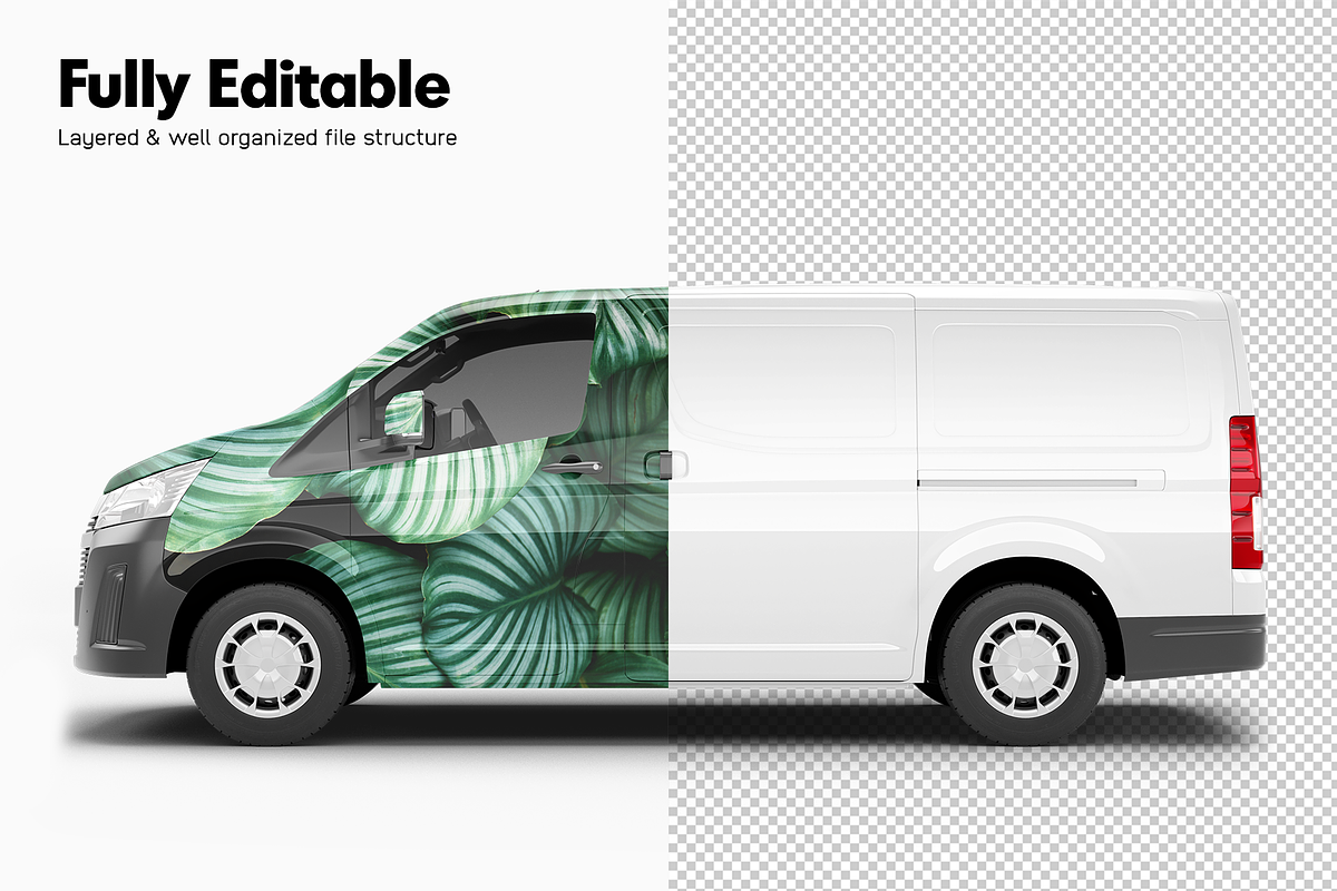 Van Mockup 17, an Advertising Mockup by Mockupix (Photo 3 of 12)