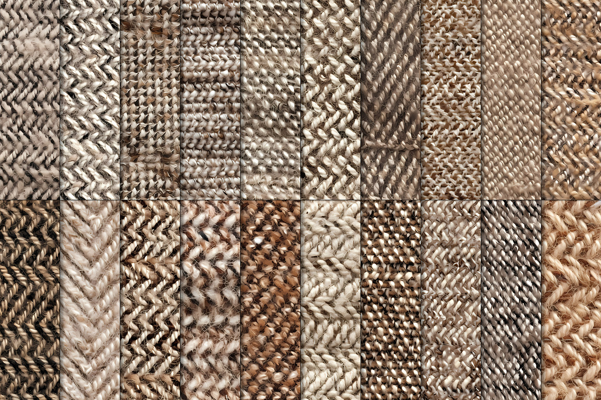 20 Seamless Tweed Patterns, a Pattern Graphic by Nordic Design (Photo 4 of 9)