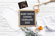 Pregnancy Announcement Mockup JPG, a Beauty & Fashion Photo by SC Photography & Design (Thumbnail 2 of 3)