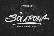 SOLARONA - Brush Font