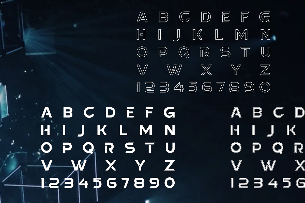 New Future -Technologies Modern Font, a Sans Serif Font by LuhopCreative (Photo 8 of 8)