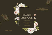 -20% Blush Antique Floral collection, an Illustration by Grace Noboa Illustrations (Thumbnail 5 of 8)