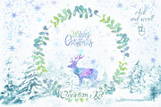 Winter Graphic Set. +10 PSD, an Animal Illustration by lapi-olesya (Thumbnail 4 of 9)