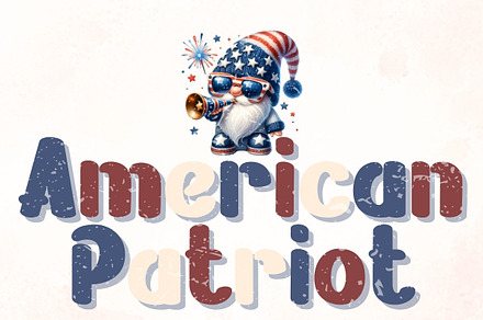 American Patriot - Handwritten, a Handwritten Font by Charmingbear59.design
