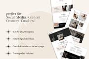 Geniveve Website Template for Divi, a WordPress Template by Studio La Luna (Thumbnail 2 of 6)