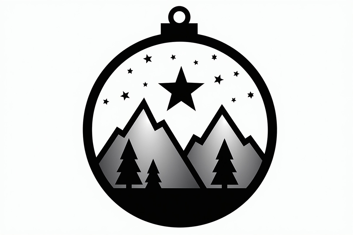 christmas svg bundle, laser cut chri, an Illustration by musafir_fashion (Photo 6 of 16)
