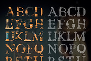 Steampunk font, a Symbol Font by CatMadePattern (Thumbnail 2 of 3)