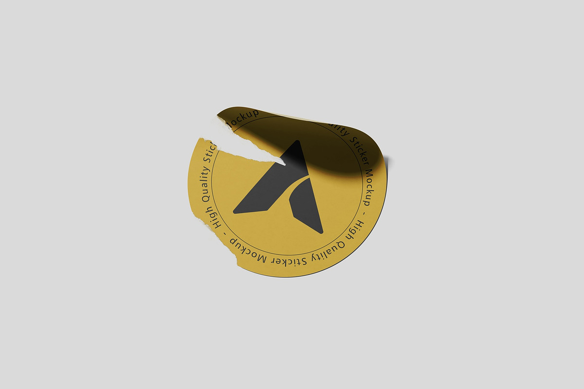 High Quality Torn Paper Sticker Mock, a Packaging Mockup by Tahtagraphic (Photo 5 of 5)
