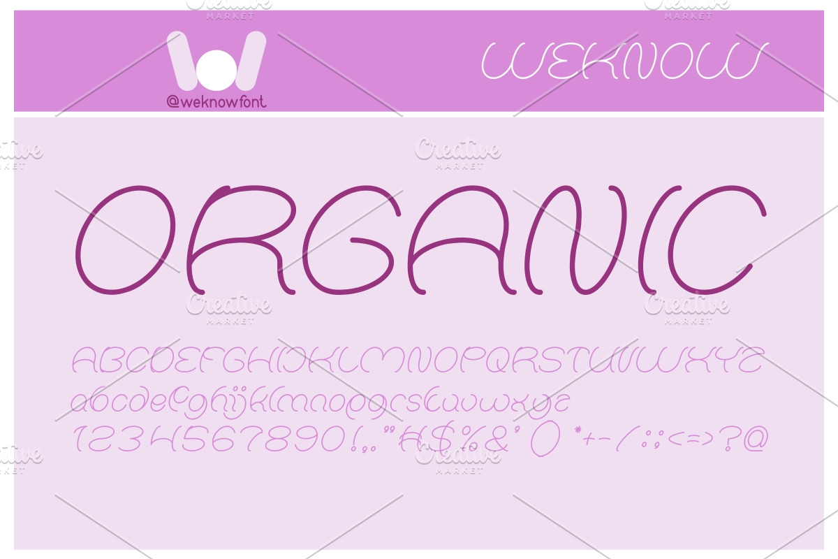 natalie font, a Font by weknow (Photo 5 of 5)