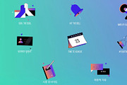 Gradient Icons for After Effects, a Templates & Theme by 2dfx (Thumbnail 1 of 2)