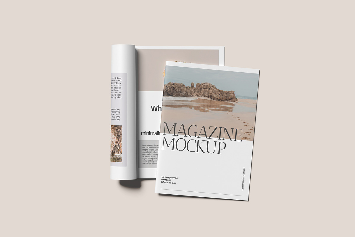 Magazine Mockup, a Books & Magazine Mockup by Akaimockup (Photo 2 of 5)