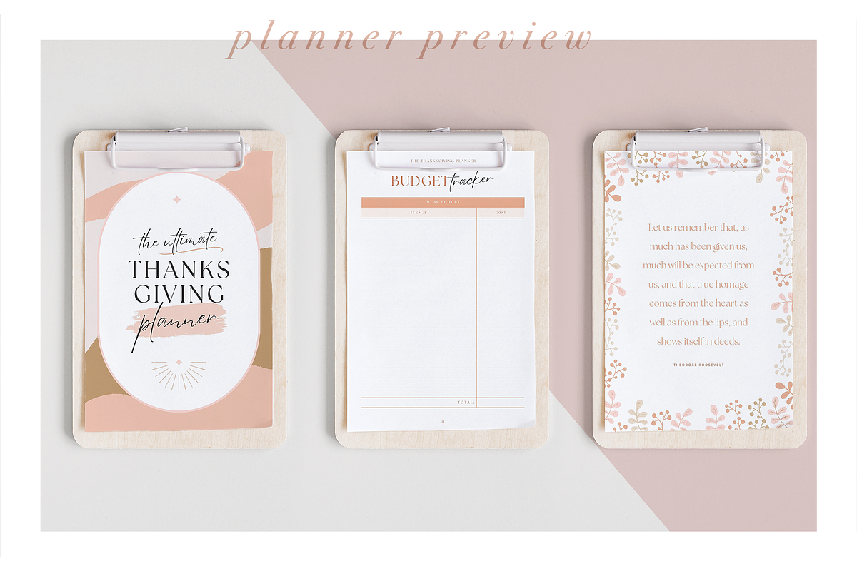 Thanksgiving Planner | PDF & Canva, a Magazine Template by Marigold Studios (Photo 5 of 10)