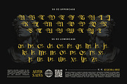 Sunsurya Blackletter Typeface, a Blackletter Font by alit design (Thumbnail 8 of 19)