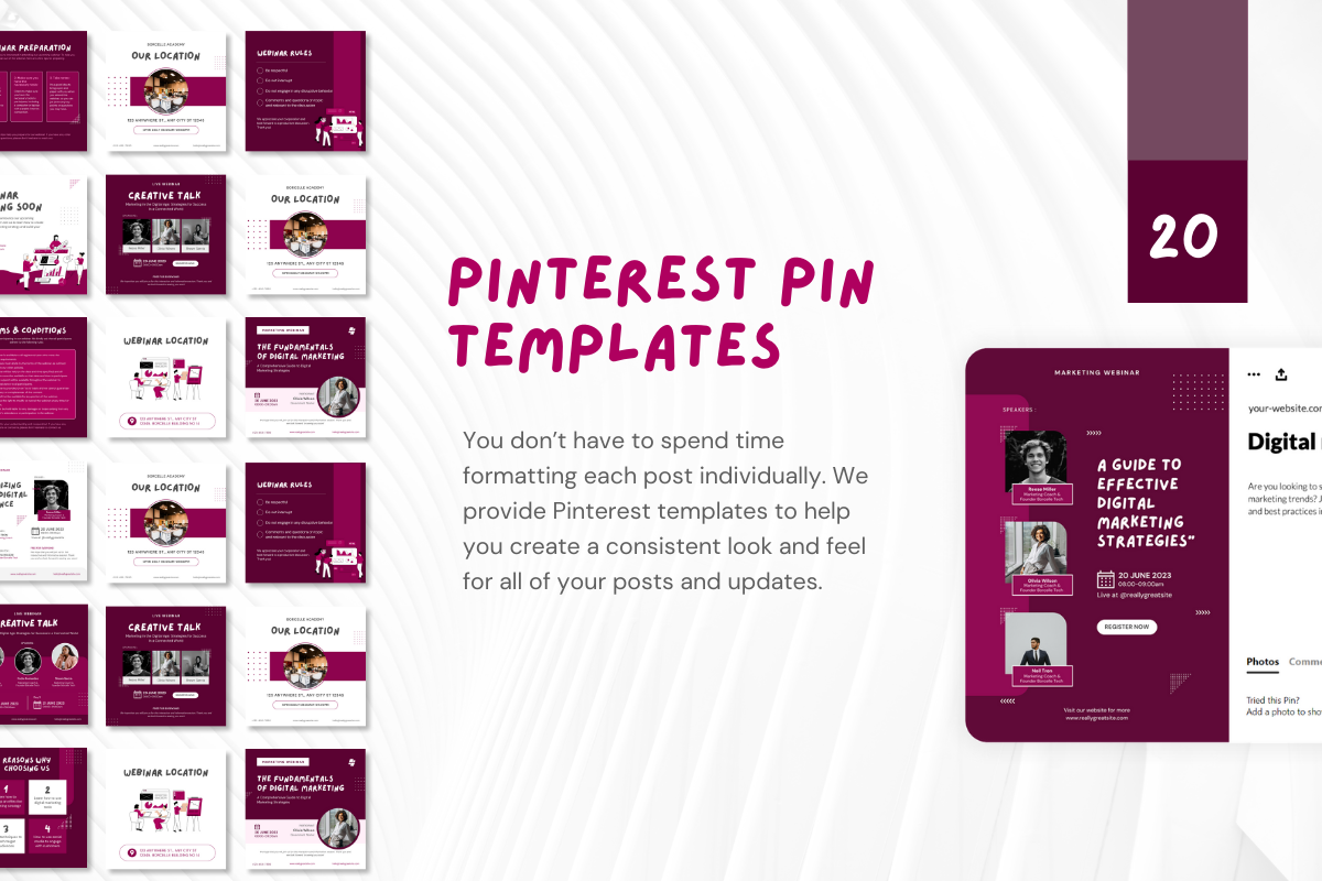 Webinar Toolkit Canva Template, a Social Media Template by Kawalan Studio (Photo 9 of 9)