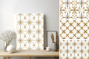 Lux Gold Geometrics seamless pattern, a Pattern Graphic by ARTOZEN DIGITAL (Thumbnail 8 of 10)