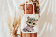 Whimsical Baby Animals in Sweaters, an Illustration by designcity5 (Thumbnail 5 of 5)