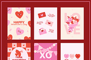 Valentine`s Greeting Cards, an Object Graphic by Creative Gallery (Thumbnail 7 of 7)