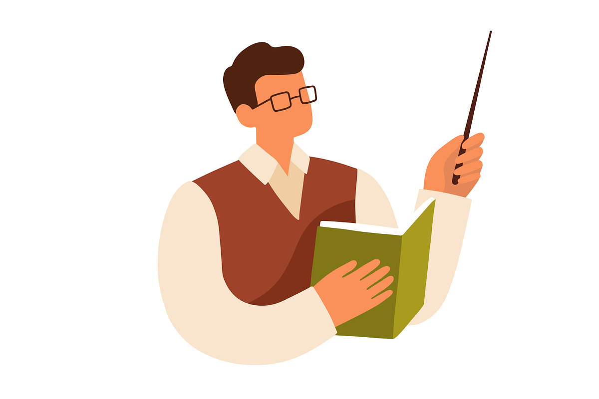 Teachers with kid students set, an Education Illustration by Good Studio (Photo 4 of 6)